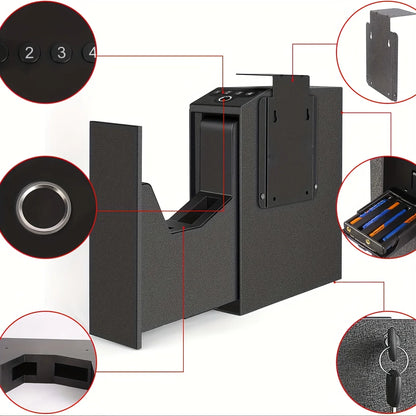 TACVAULT™ Secure Firearm Vault - for Bedside, Office & Vehicle Use
