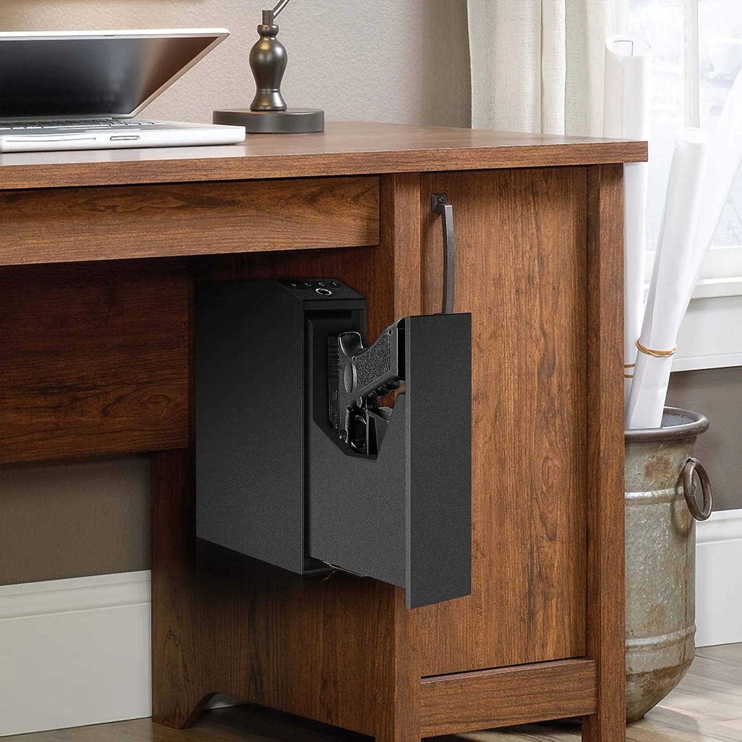 TACVAULT™ Secure Firearm Vault - for Bedside, Office & Vehicle Use