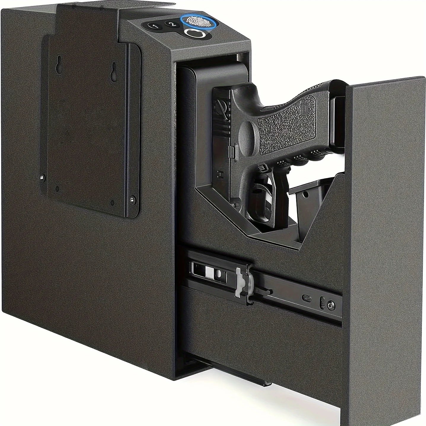 TACVAULT™ Secure Firearm Vault - for Bedside, Office & Vehicle Use