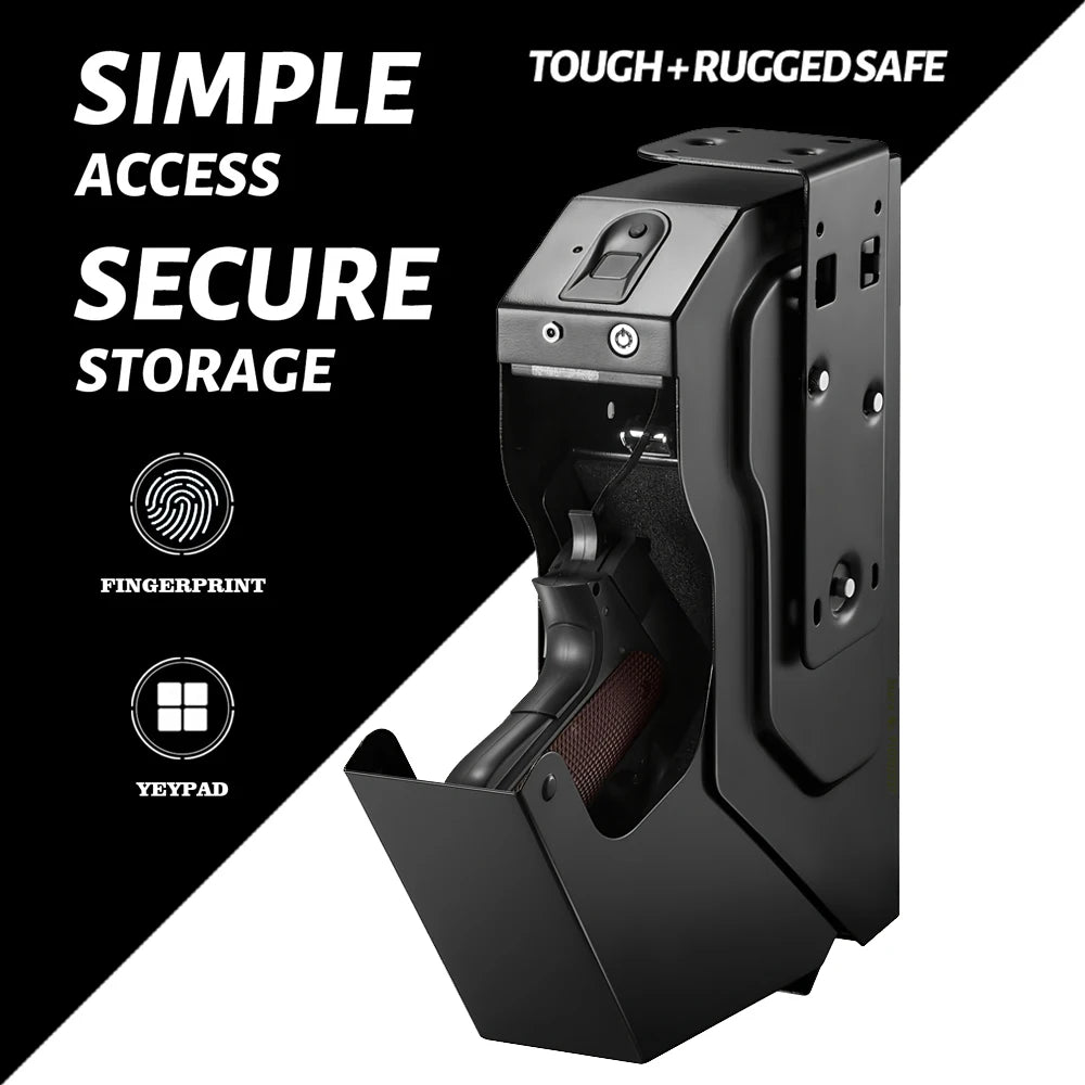 TACVAULT™ Secure Firearm Vault - for Bedside, Office & Vehicle Use